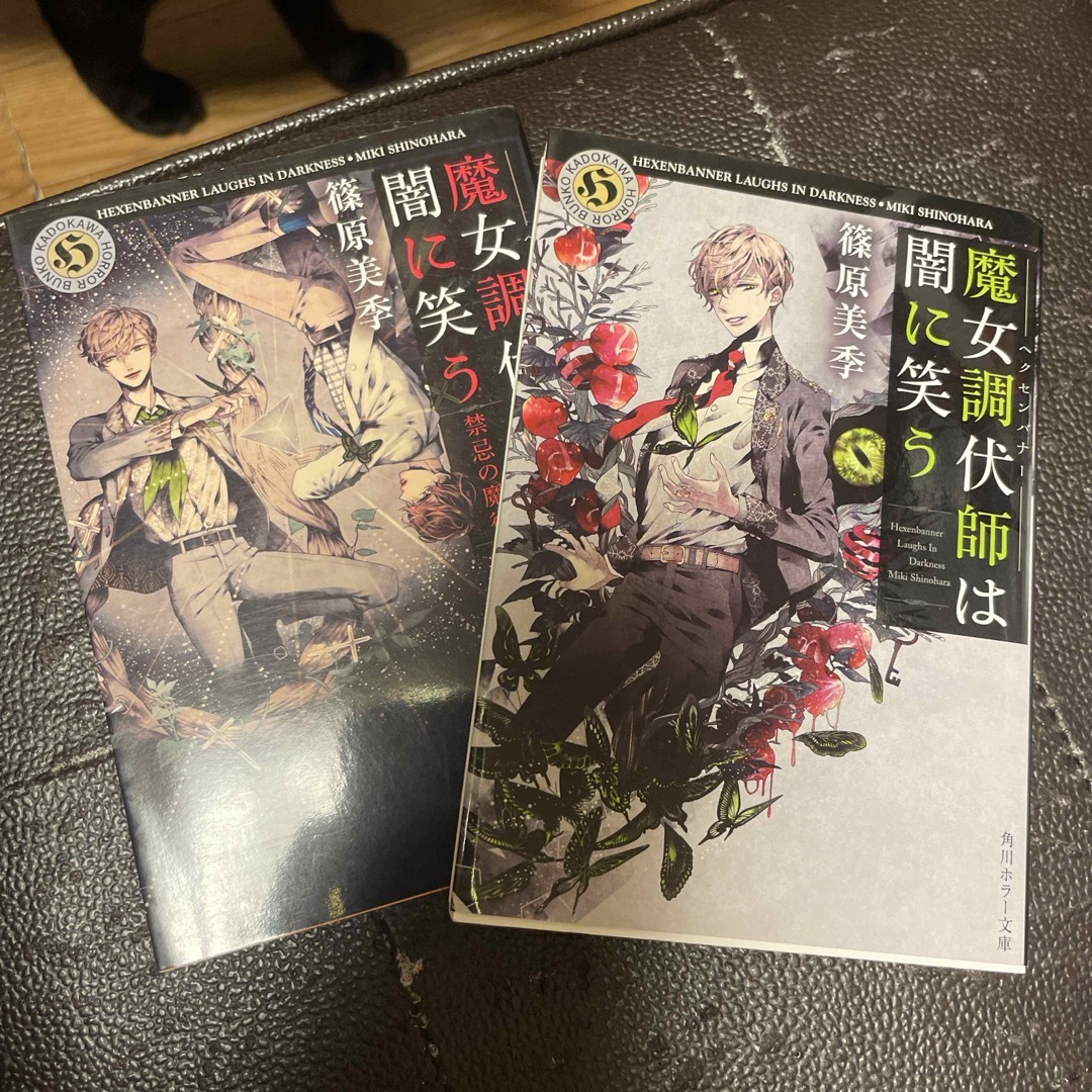 角川書店(カドカワショテン)の魔女調伏師は闇に笑う 1、2(角川ホラー文庫) 篠原 美季 エンタメ/ホビーの本(文学/小説)の商品写真