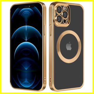 【色:ゴールド】iPhone 13 Pro Max ケース 2023年新型 Ma(その他)