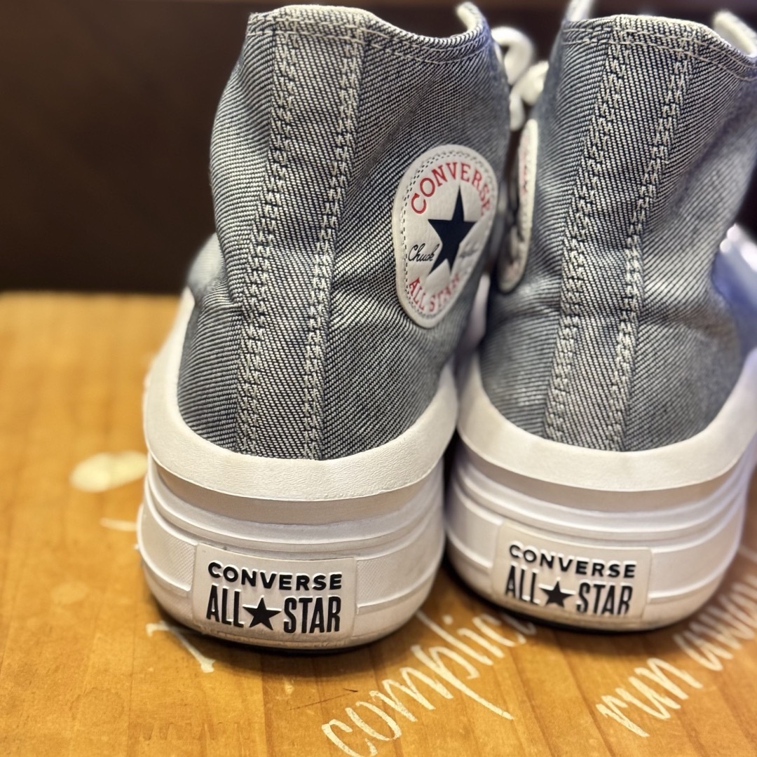 CHUCK TAYLOR - ○韓国 CONVERSE コンバース 厚底 ハイカット CHUCK TAYLOR - ○韓国 CONVERSE コンバース 厚底 ハイカット