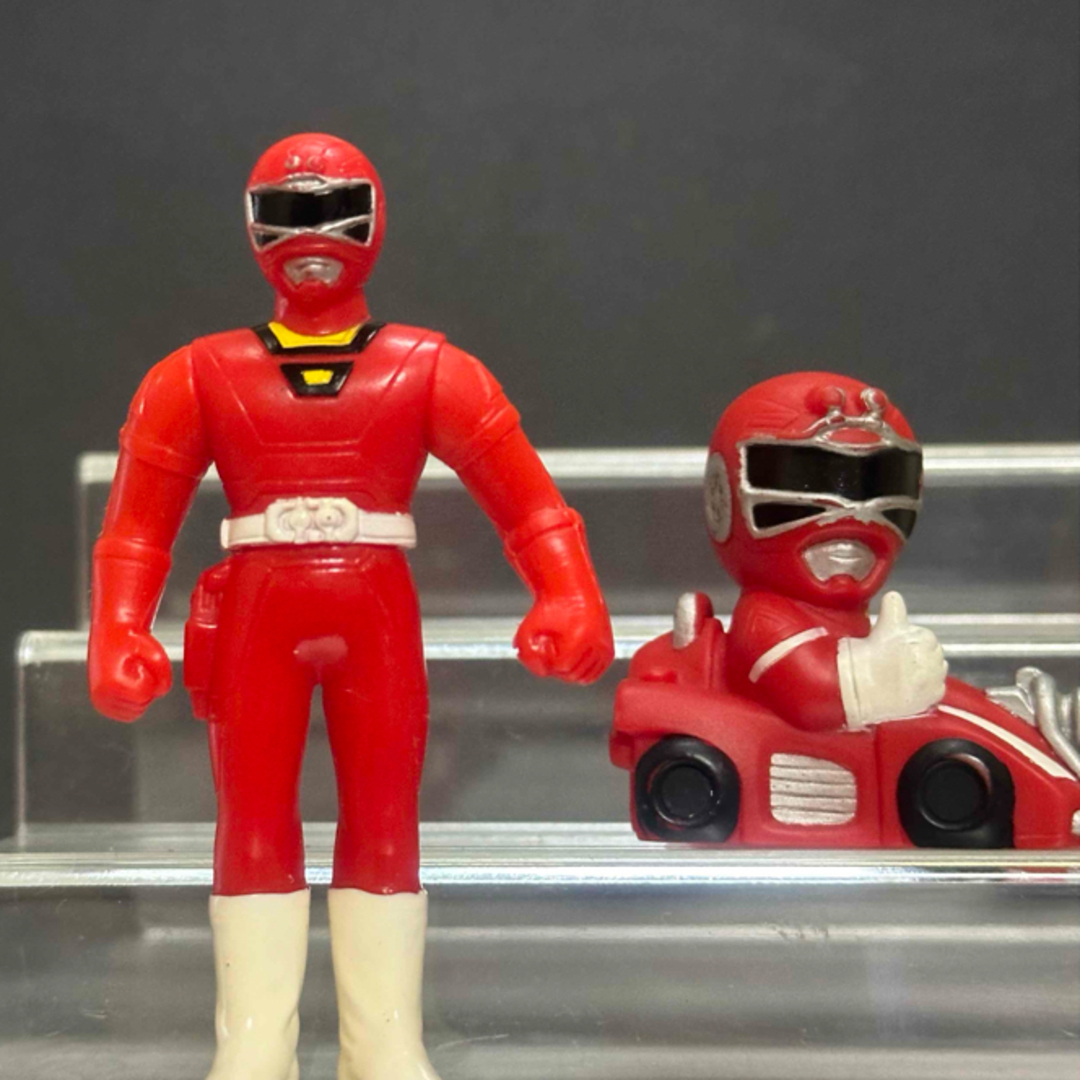 ソフビ レッドレーサー 激走戦隊カーレンジャー 食玩 おそ ソフビ レッドレーサー 激走戦隊カーレンジャー 食玩 おそ