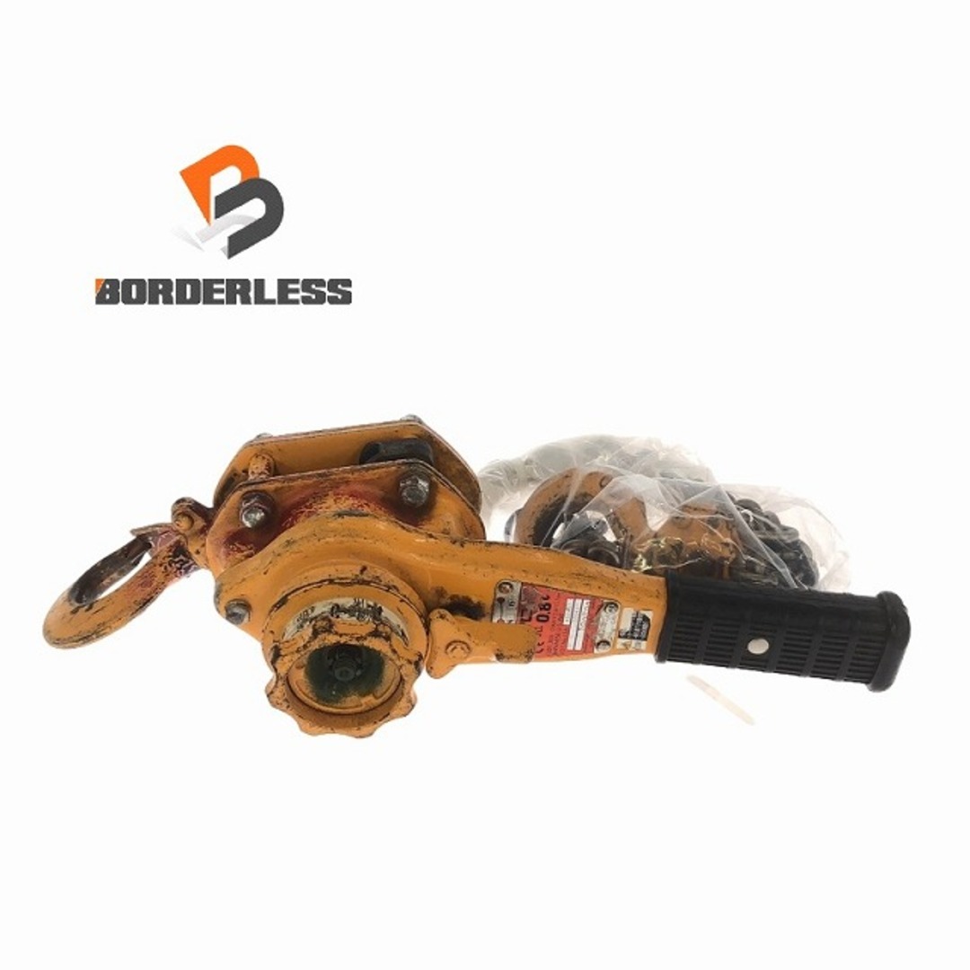 ☆中古品☆KITO キトー 0.8t/0.8トン レバーブロック LB008 ☆中古品☆KITO キトー 0.8t/0.8トン レバーブロック LB008