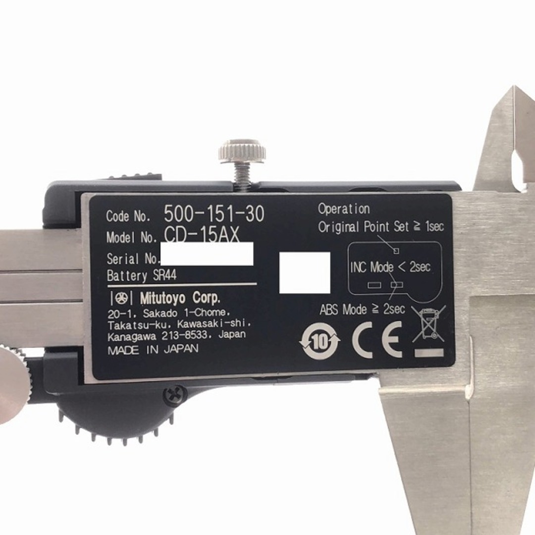 Mitutoyo デジマチックキャリパ DIGIMATIC CALIPER NTD16-15CX Mitutoyo デジマチックキャリパ DIGIMATIC CALIPER NTD16-15CX