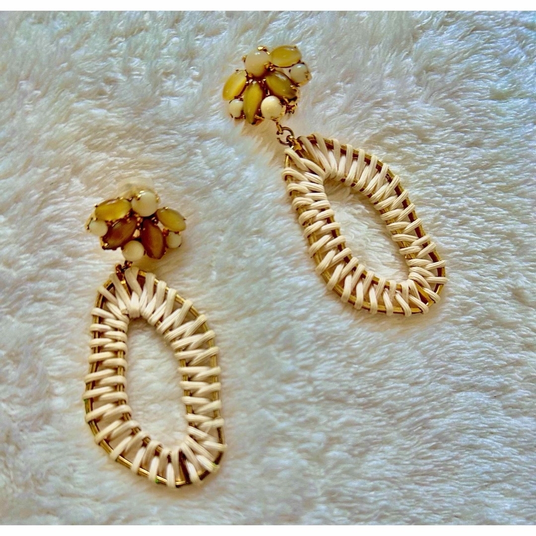 ADER.bijoux - ader bijoux ラタンイヤリングの通販 by ポポ's ADER.bijoux - ader bijoux ラタンイヤリングの通販 by ポポ's