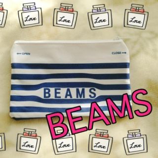 ビームス(BEAMS)のBEAMS♡新品マリンデザインポーチ(ポーチ)