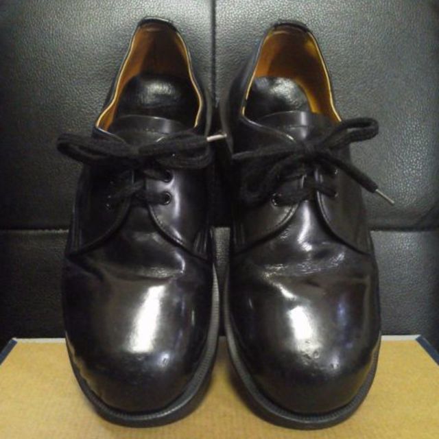 Dr.Martens(ドクターマーチン)のDr.Martens 英国製 3ホール 黒 UK4 スチールトゥ レディースの靴/シューズ(ブーツ)の商品写真