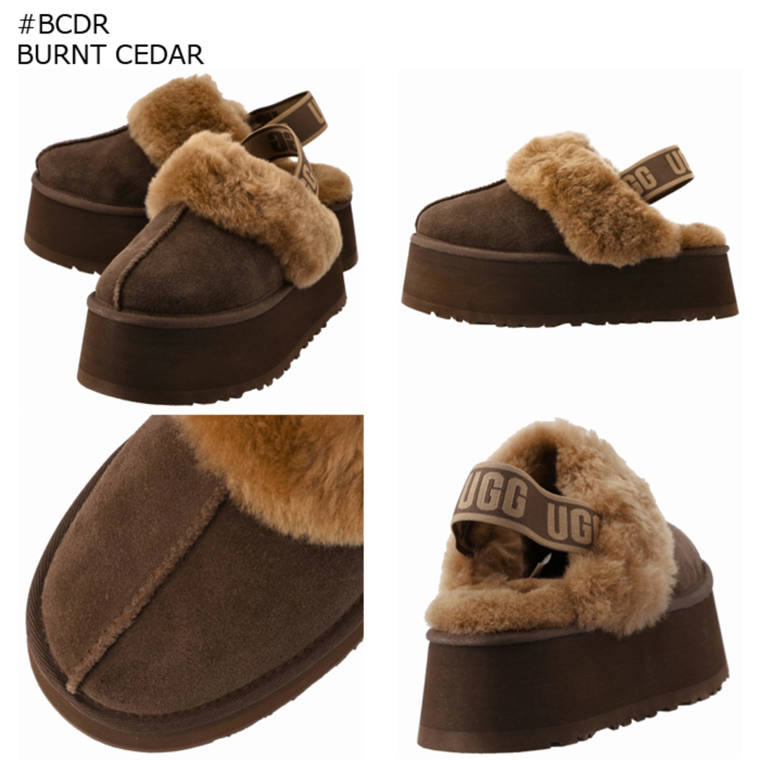 UGG - アグ UGG スリッポン FUNKETTE 厚底 スリッパ 5cmヒール UGG - アグ UGG スリッポン FUNKETTE 厚底 スリッパ 5cmヒール