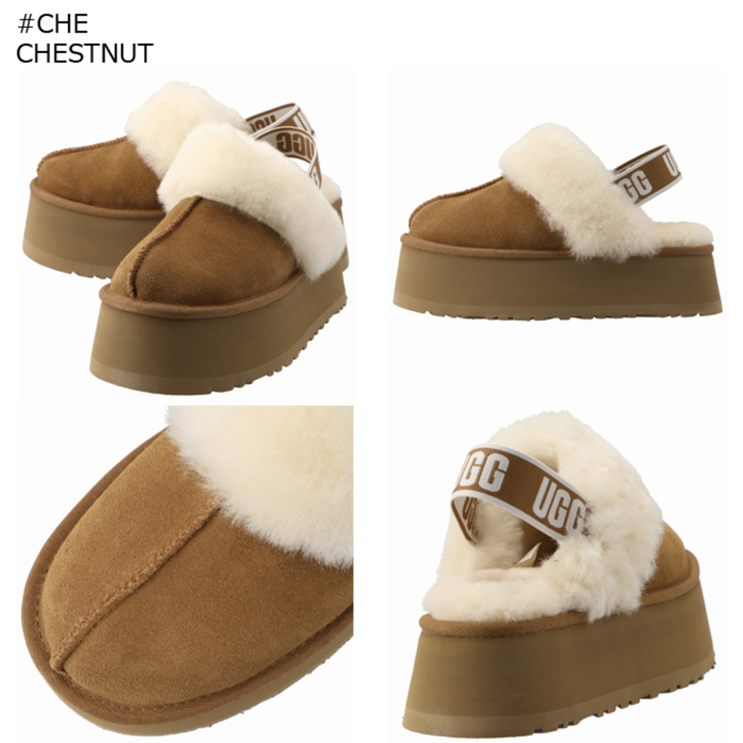 UGG - アグ UGG スリッポン FUNKETTE 厚底 スリッパ 5cmヒール UGG - アグ UGG スリッポン FUNKETTE 厚底 スリッパ 5cmヒール