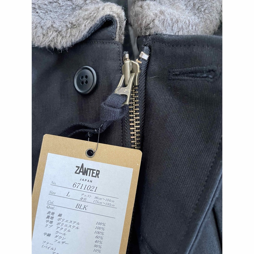 ZANTER JAPAN ザンタージャパン 特殊羽毛服 黒 未使用品 ZANTER JAPAN ザンタージャパン 特殊羽毛服 黒 未使用品