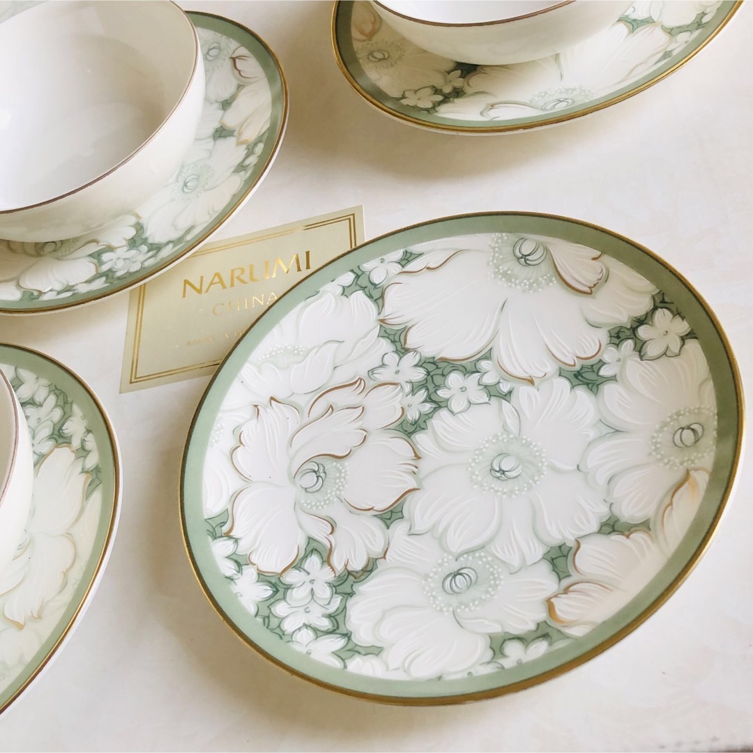 NARUMI - 新品 ナルミ NARUMI 食器セット 11点 花柄 磁器 NARUMI - 新品 ナルミ NARUMI 食器セット 11点 花柄 磁器