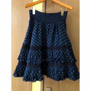 ラルフローレン(Ralph Lauren)のラルフローレン　フリル付スカート(ひざ丈スカート)