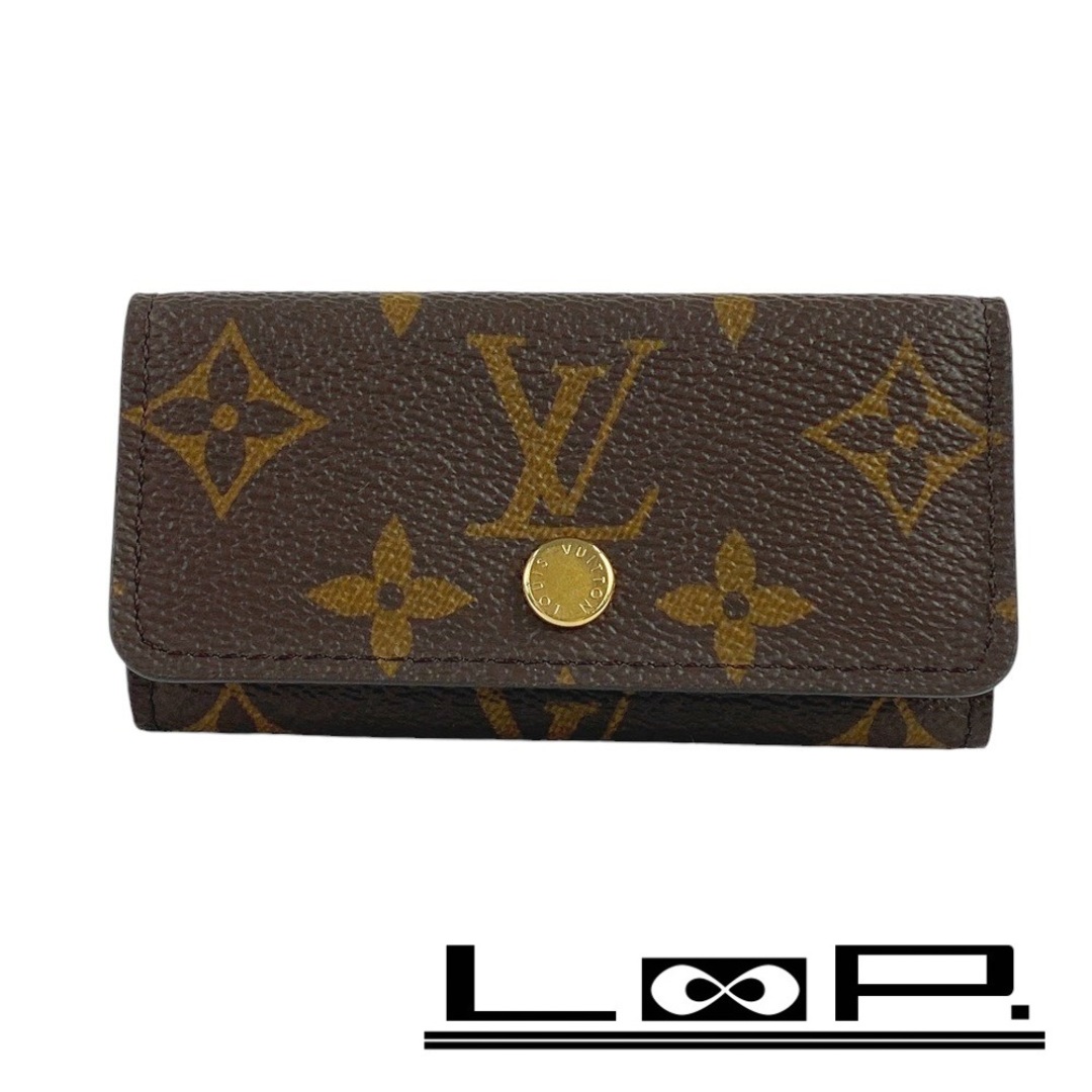 ◇SALE◇ □美品□ ルイヴィトン ミュルティクレ4 4連 キー ◇SALE◇ □美品□ ルイヴィトン ミュルティクレ4 4連 キー