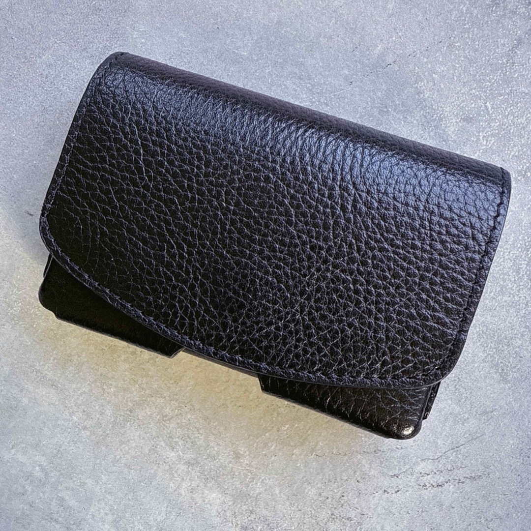 Maison Sbond 三つ折り財布 1ヶ月程度使用 ブラック Maison Sbond 三つ折り財布 1ヶ月程度使用 ブラック
