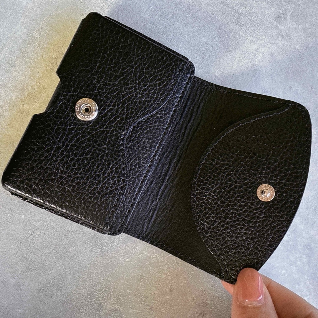 Maison Sbond 三つ折り財布 1ヶ月程度使用 ブラック Maison Sbond 三つ折り財布 1ヶ月程度使用 ブラック