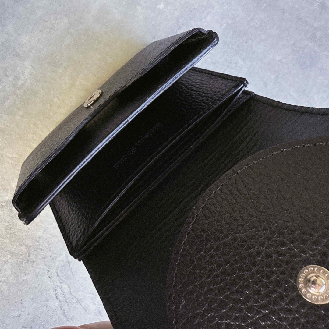 Maison Sbond 三つ折り財布 1ヶ月程度使用 ブラック Maison Sbond 三つ折り財布 1ヶ月程度使用 ブラック