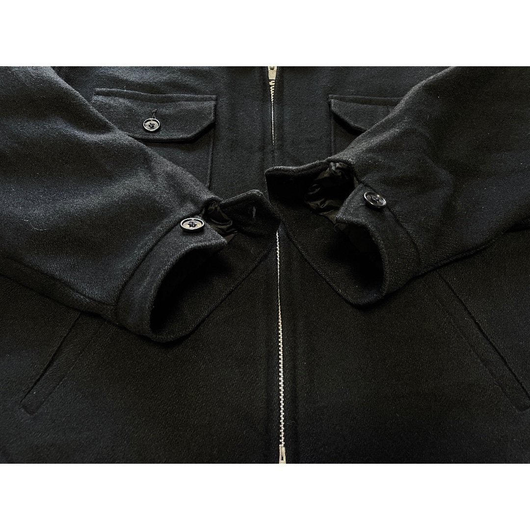 90´ Schott ショット ウールジャケット ブラック サイズ44 3XL