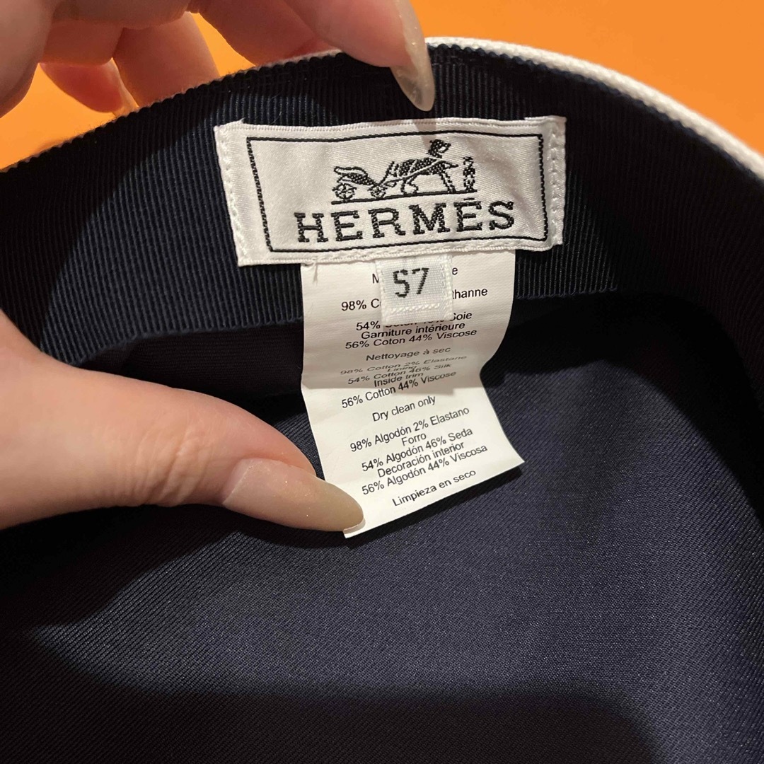 ☆ エルメス ☆ HERMES ヴォーバン キャスケット ブランカッセ 57 ☆ ☆ エルメス ☆ HERMES ヴォーバン キャスケット ブランカッセ 57 ☆