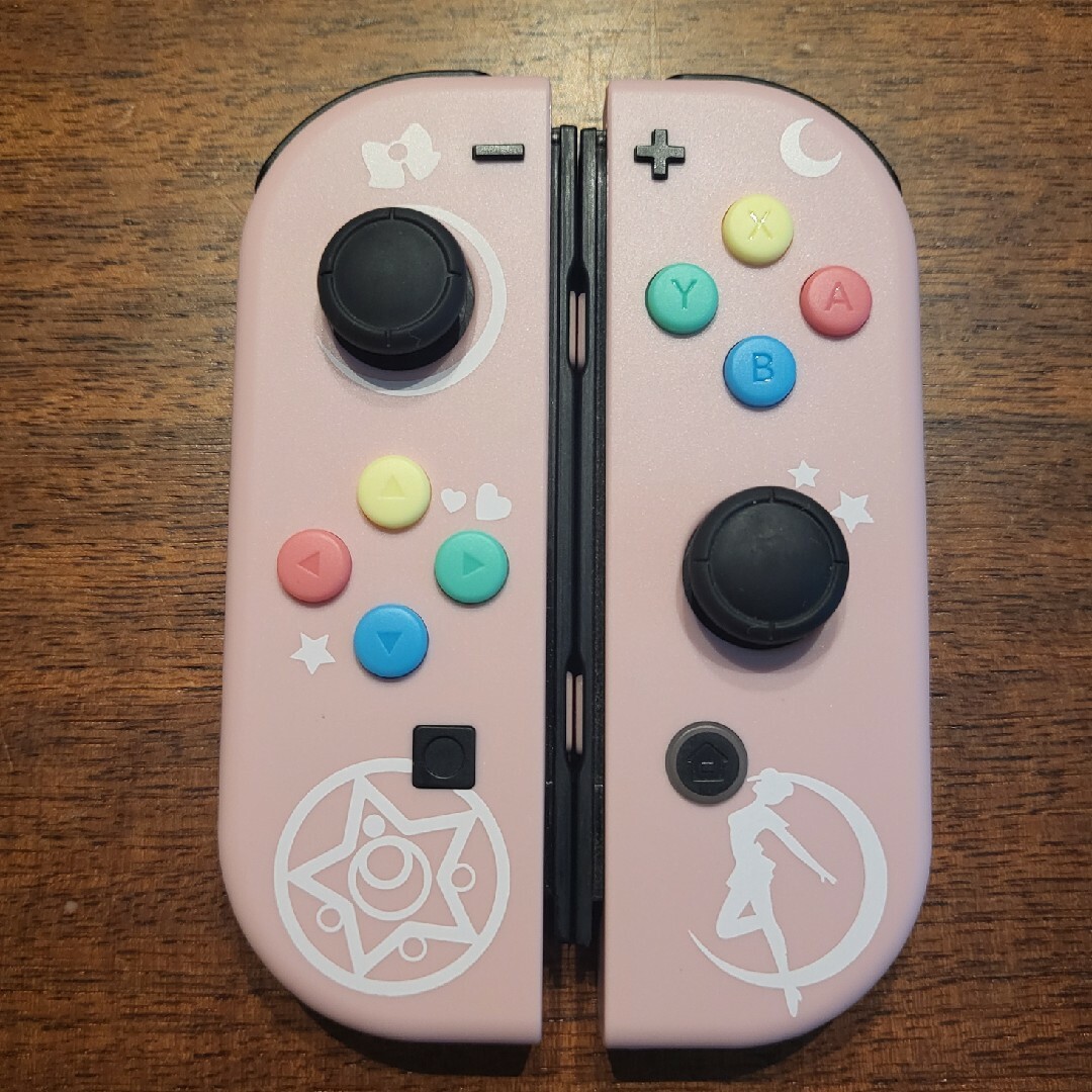 Nintendo Switch - Nintendo Switchジョイコン　セーラームーン　動作確認済カスタム品