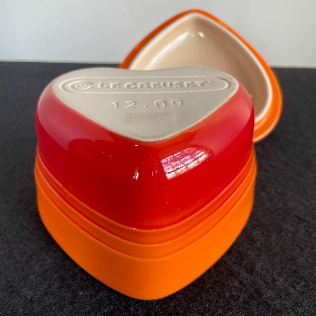 LE CREUSET - ル・クルーゼ ラムカン ハート ダムール S フタ LE CREUSET - ル・クルーゼ ラムカン ハート ダムール S フタ