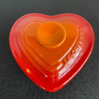 LE CREUSET - ル・クルーゼ ラムカン ハート ダムール S フタ LE CREUSET - ル・クルーゼ ラムカン ハート ダムール S フタ