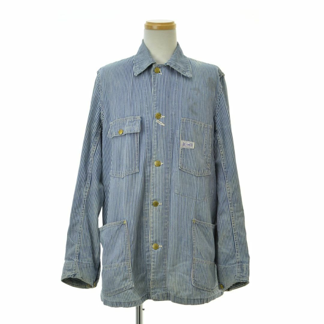 BIGSMITH】〜50s ヒッコリーカバーオールの通販 by ブランド古着 BIGSMITH】〜50s ヒッコリーカバーオールの通販 by ブランド古着