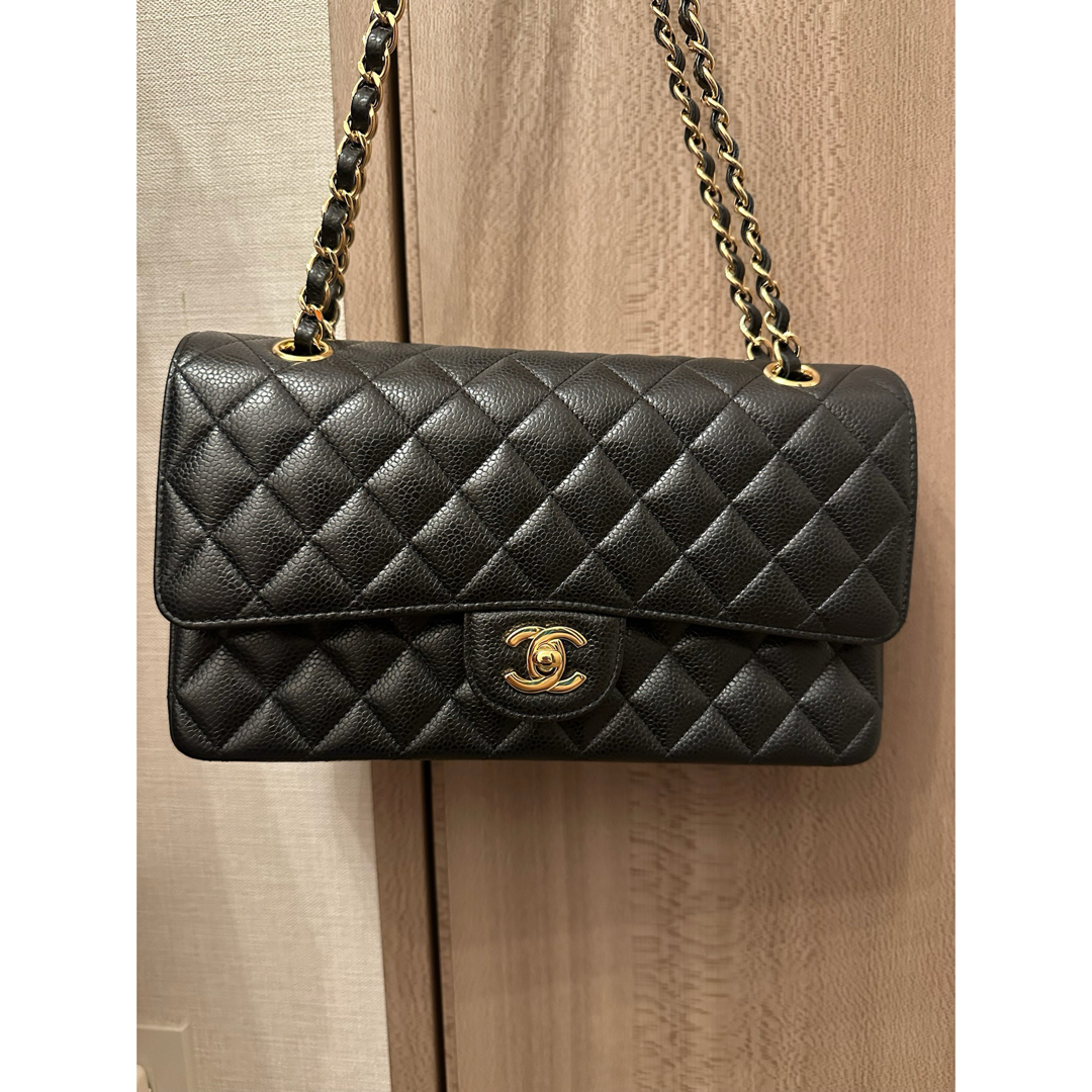 【様々な用途で使える♪】CHANEL マトラッセ クラシック ポーチ クラシックなデザインが人気】CHANEL☆マトラッセポーチ