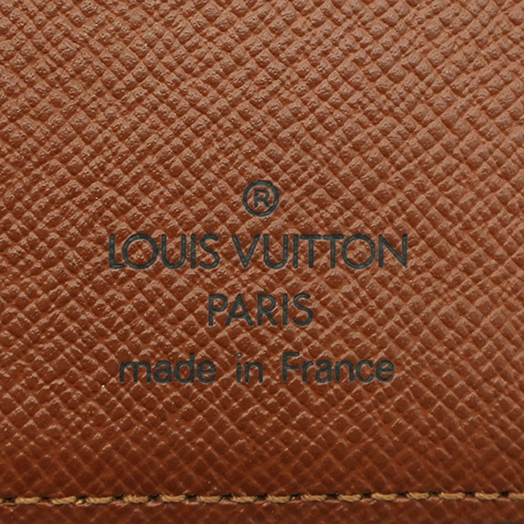 ルイヴィトン LOUIS VUITTON 手帳カバー アジェンダ PM モノグラムキャンバス モノグラム ゴールド金具 茶 システム手帳 スケジュール帳 名前刻印入り R20005 SP1011【中古】