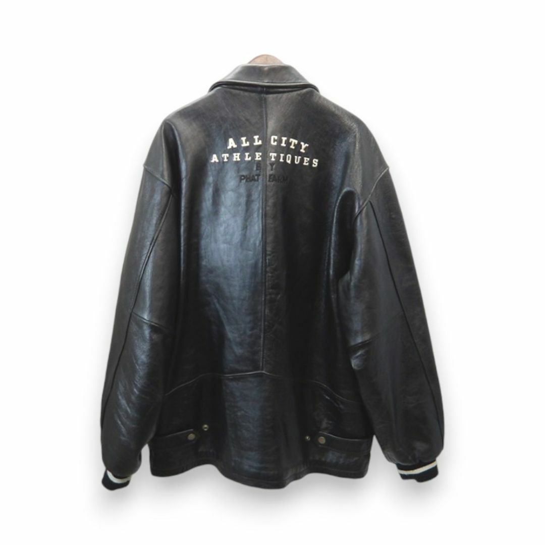 PHATFARM - PHATFARM 90s ALL LEATHER JACKET BLACK 3XLの通販 PHATFARM - PHATFARM 90s ALL LEATHER JACKET BLACK 3XLの通販