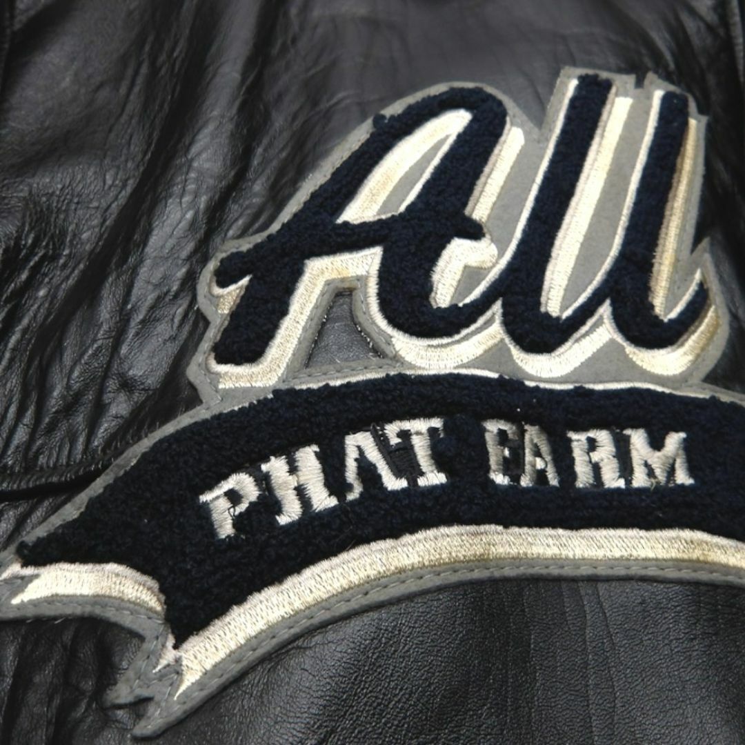 PHATFARM - PHATFARM 90s ALL LEATHER JACKET BLACK 3XLの通販 PHATFARM - PHATFARM 90s ALL LEATHER JACKET BLACK 3XLの通販