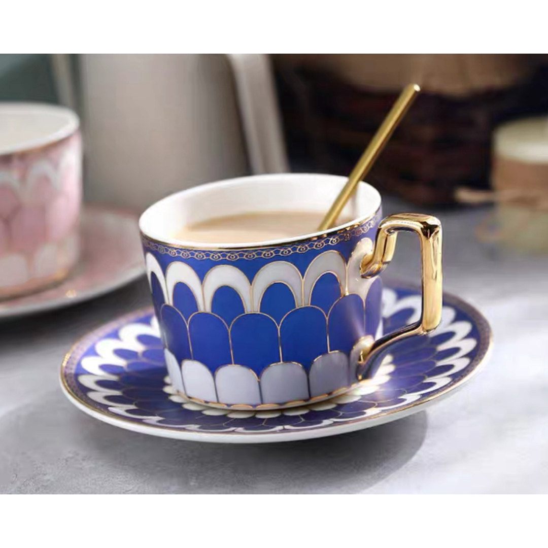 ティー・コーヒーカップセット カップ&ソーサー6客セット ティー・コーヒーカップセット カップ&ソーサー6客セット