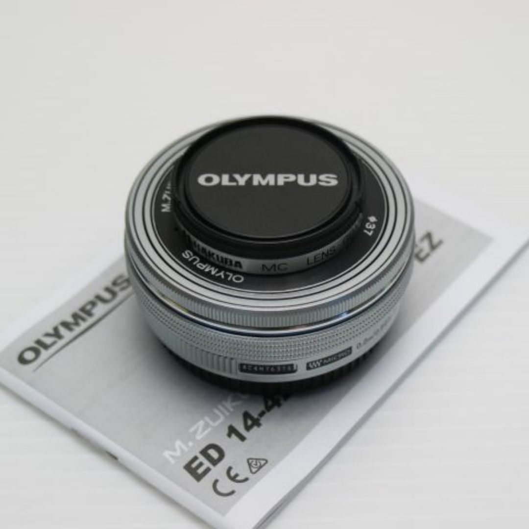 OLYMPUS - 新品同様 オリンパス M.ZUIKO DIGITAL ED 14-42mm F3.5-5.6 EZ 標準ズームレンズ マイクロフォーサーズマウント 即日発送 土日祝発送OK M444