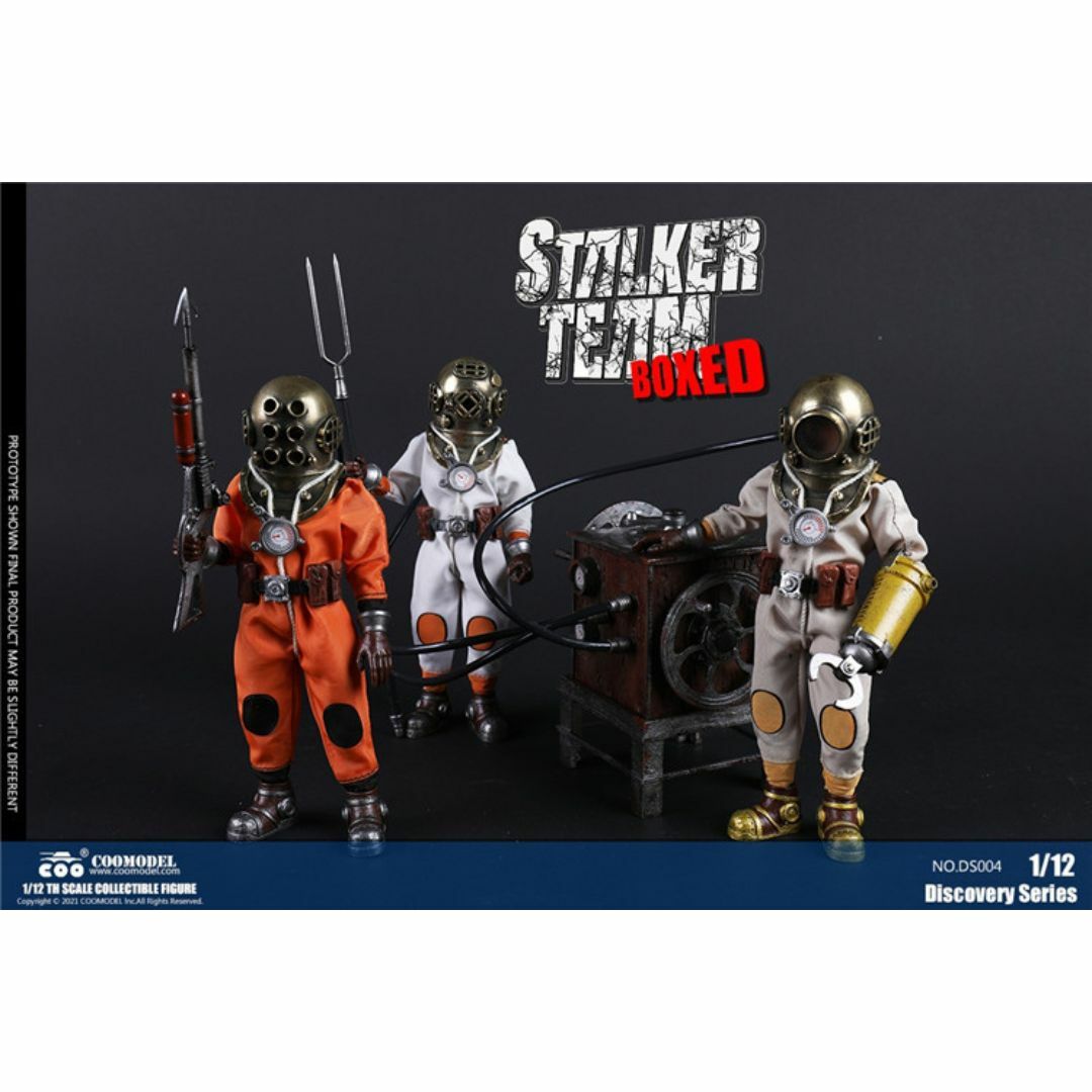 COOMODEL 1/12 ストーカー チーム 3体セット 純銅.Ver COOMODEL 1/12 ストーカー チーム 3体セット 純銅.Ver