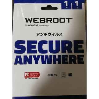アンチウイルス SECURE ANYWHERE　webroot(PC周辺機器)