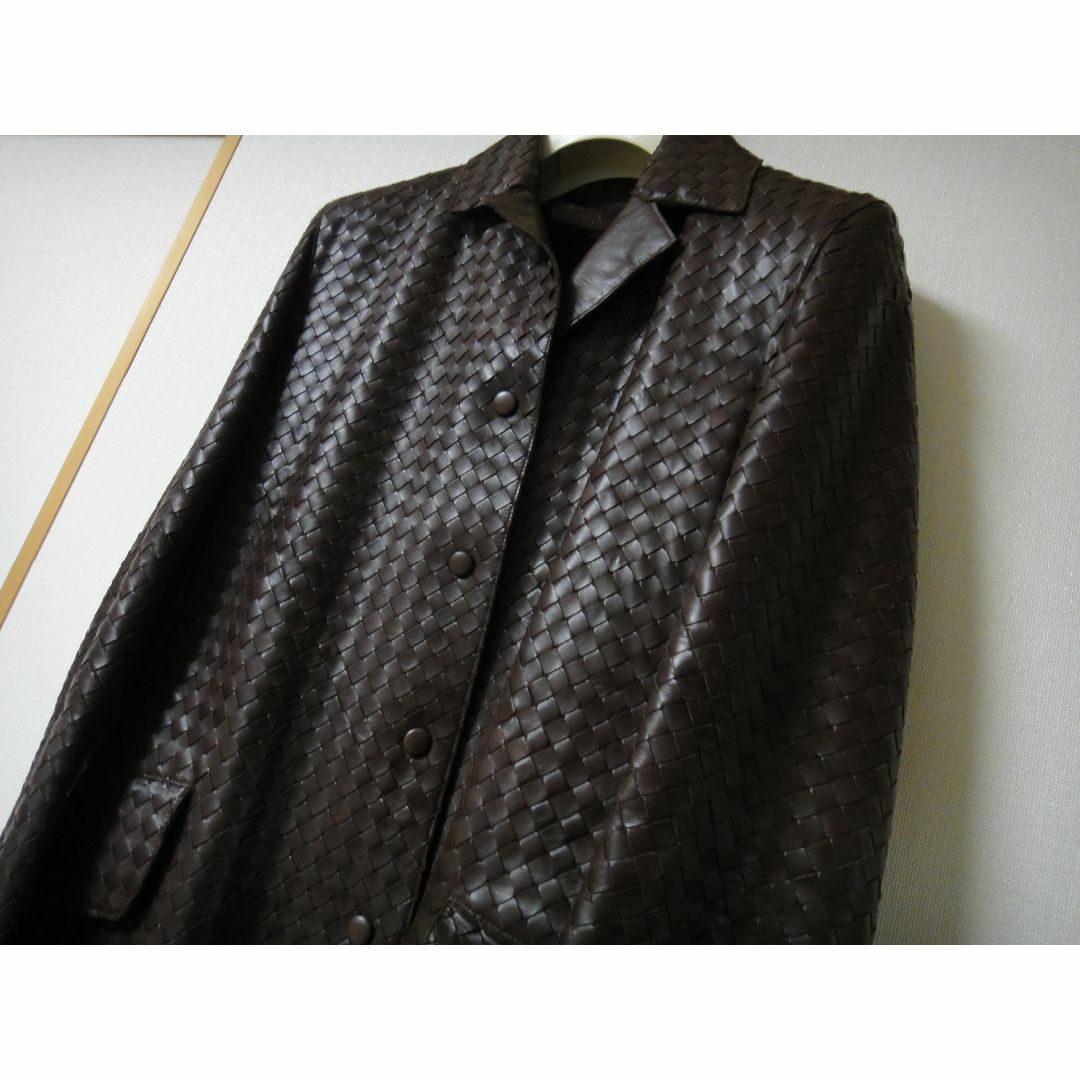 BOTTEGA VENETA - ボッテガヴェネタ コート 総本革 イントレ BOTTEGA VENETA - ボッテガヴェネタ コート 総本革 イントレ