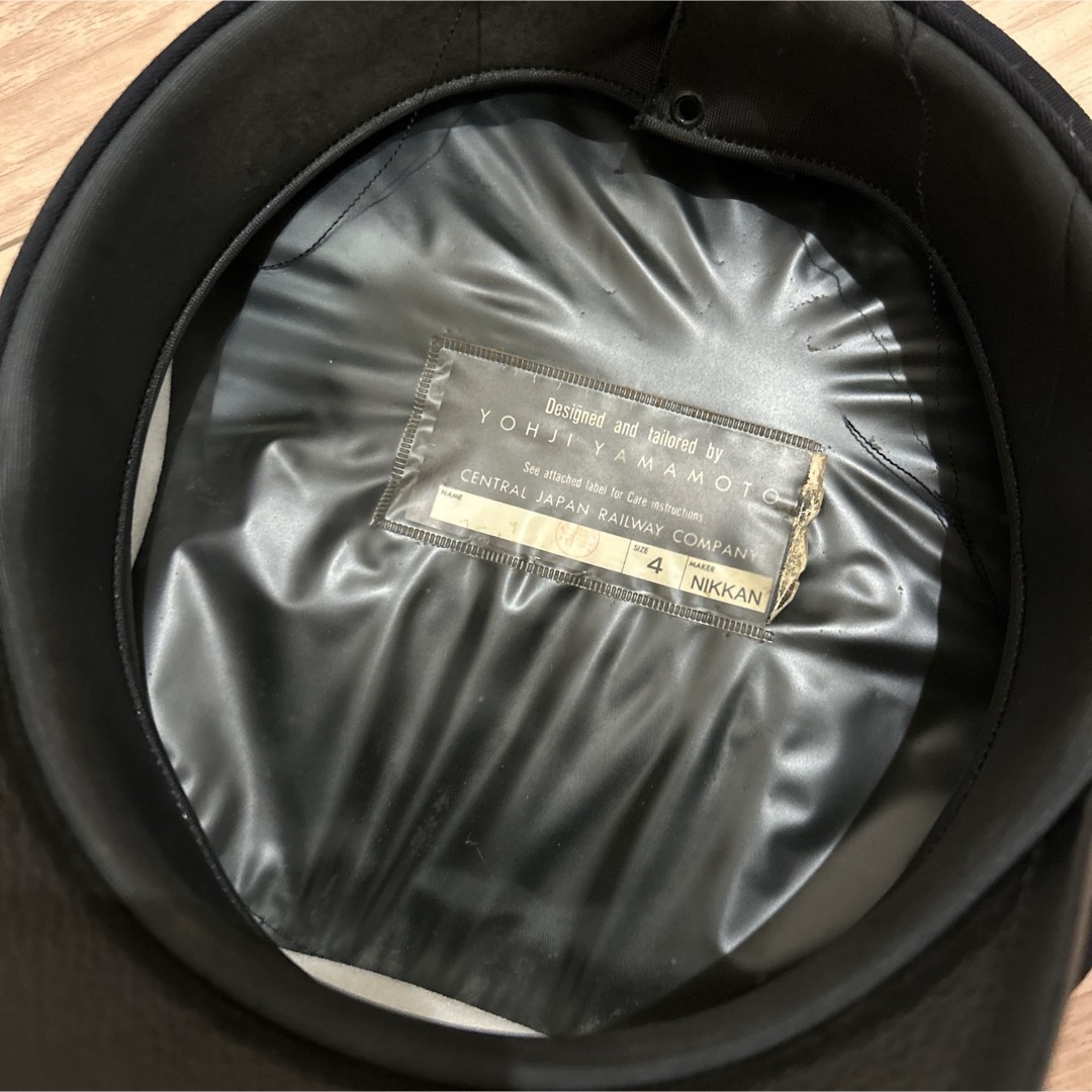 Yohji Yamamoto - ヨウジヤマモト JR東海 ウールギャバ国鉄制帽 Yohji Yamamoto - ヨウジヤマモト JR東海 ウールギャバ国鉄制帽