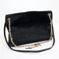 【JIMMY CHOO】ジミーチュウ チェーンショルダーバッグ ALEXIA VEL ブラック /tm09750kw