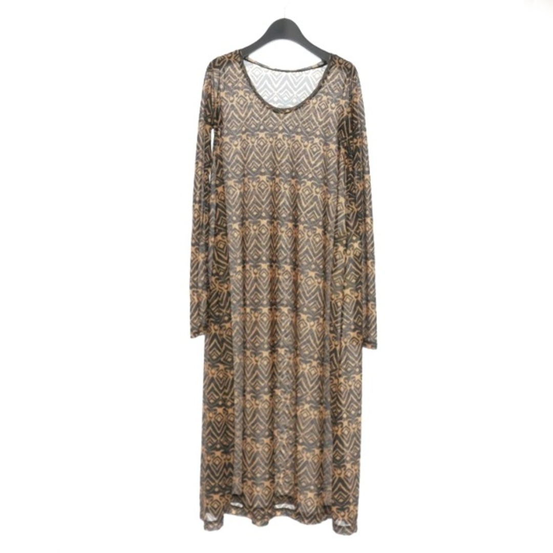 新品未使用✨FUMIE=TANAKA sheer print long OP