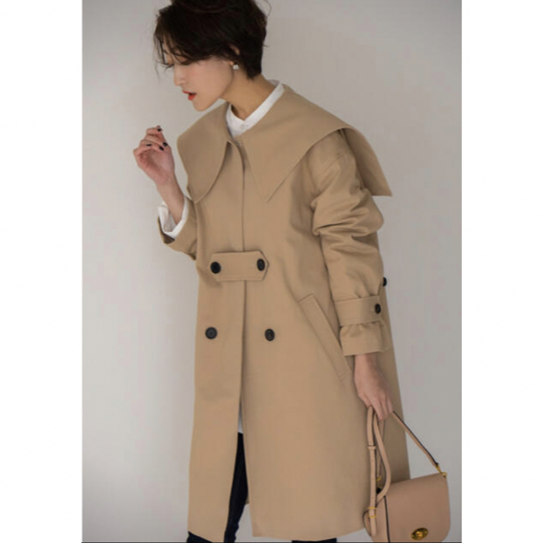 regleam ビッグカラー ツイルコート regleam ビッグカラー ツイルコート