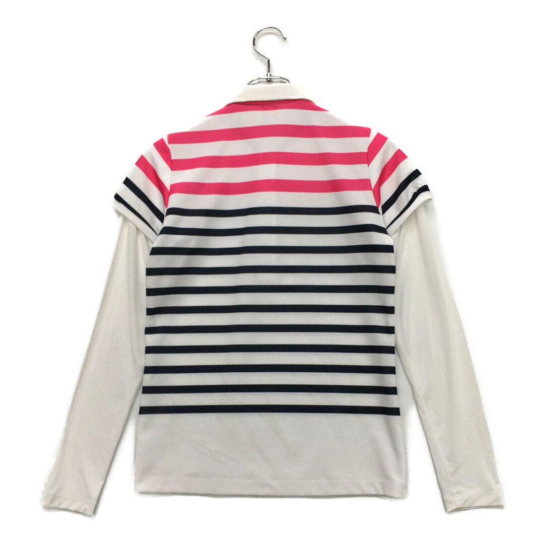 coco アルチビオ archivio レディース 長袖ポロシャツ 38(M) 白 coco アルチビオ archivio レディース 長袖ポロシャツ 38(M) 白