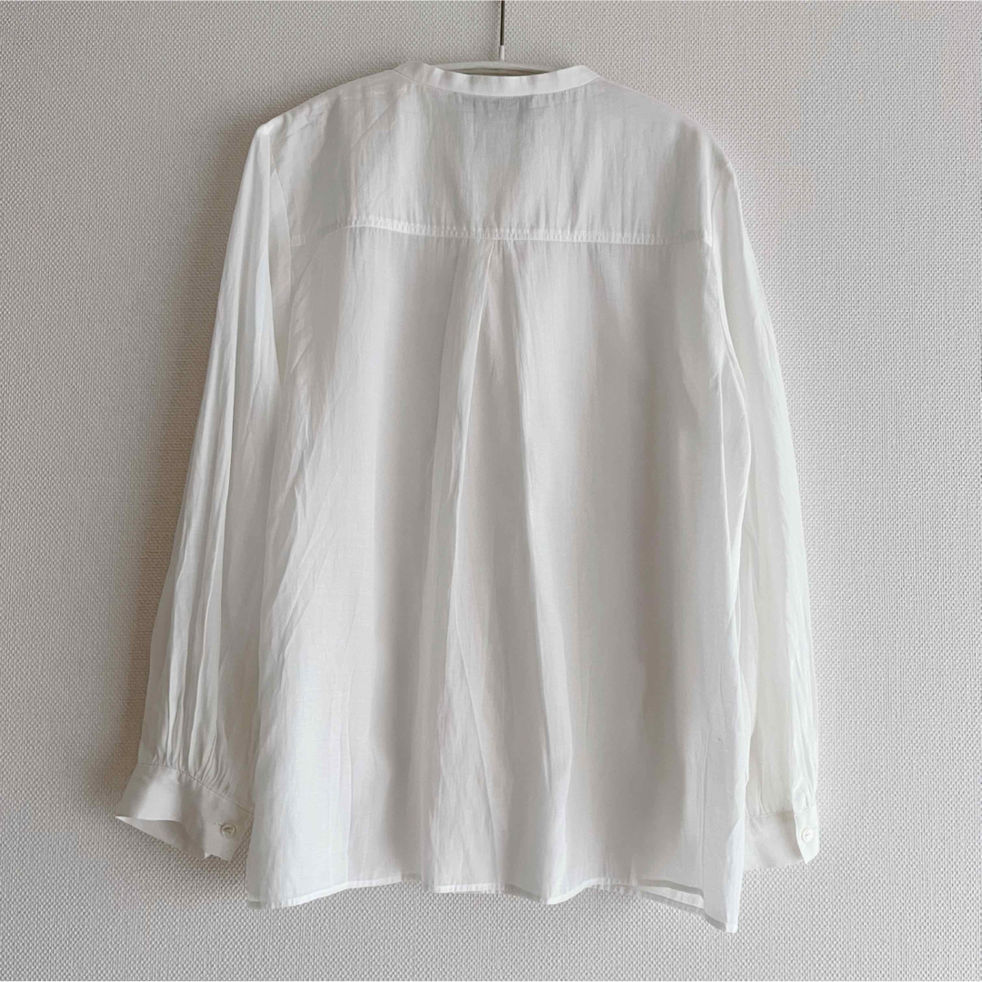 洗える】ルルウィルビー LOULOU WILLOUGHBYフリル長袖ブラウス2