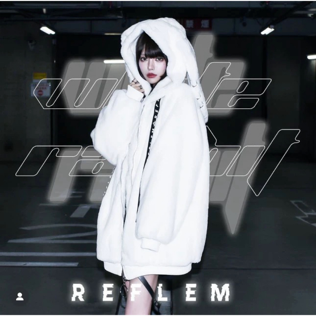 REFLEM - うさ耳BIGファーパーカー/ファーフーディーの通販 by REFLEM - うさ耳BIGファーパーカー/ファーフーディーの通販 by