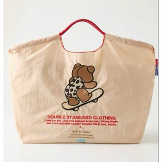 【新品未使用】ボールアンドチェーン　ダブルスタンダード　エコバッグ　ベージュ　Ｌ(エコバッグ)