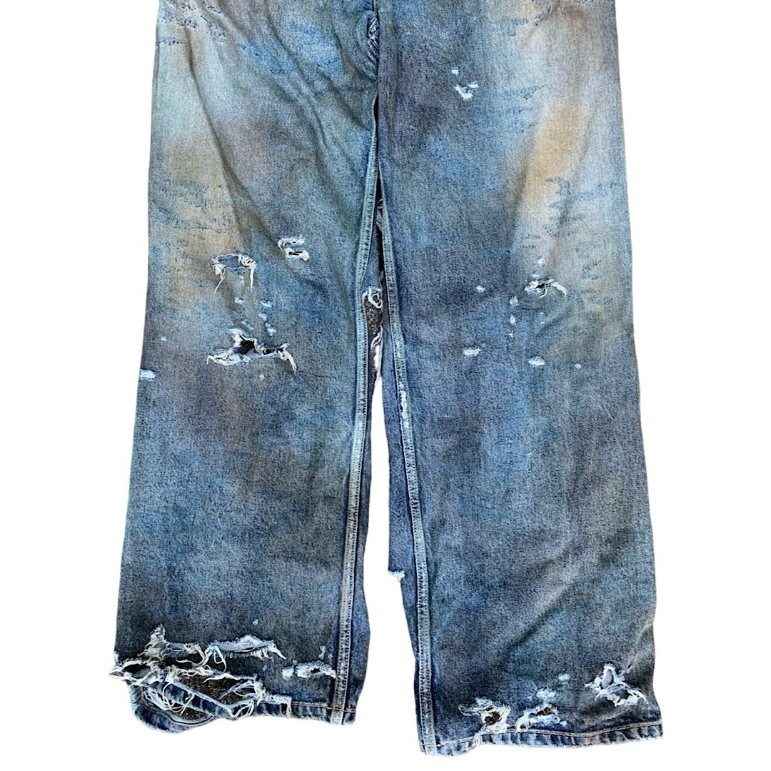BALENCIAGA - 未使用BALENCIAGA 23年 スーパーデストロイ バギー BALENCIAGA - 未使用BALENCIAGA 23年 スーパーデストロイ バギー