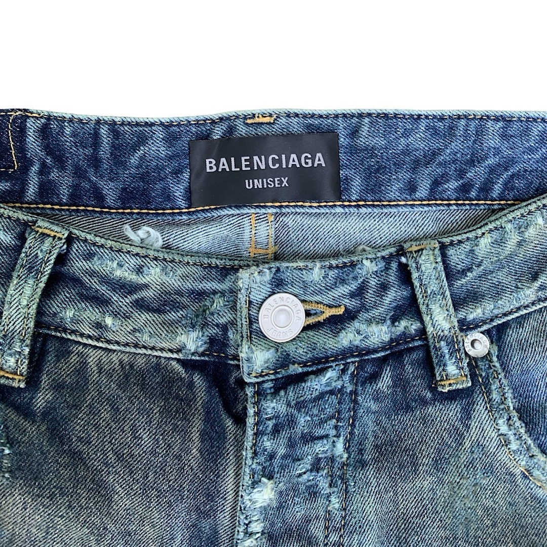 BALENCIAGA - 未使用BALENCIAGA 23年 スーパーデストロイ バギー BALENCIAGA - 未使用BALENCIAGA 23年 スーパーデストロイ バギー