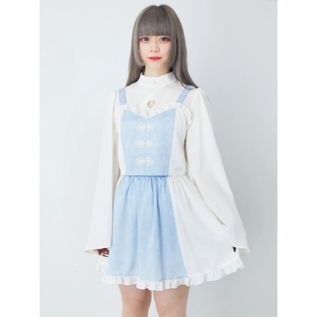 Ank Rouge(アンクルージュ)のチャイナ風セットアップ レディースのレディース その他(セット/コーデ)の商品写真