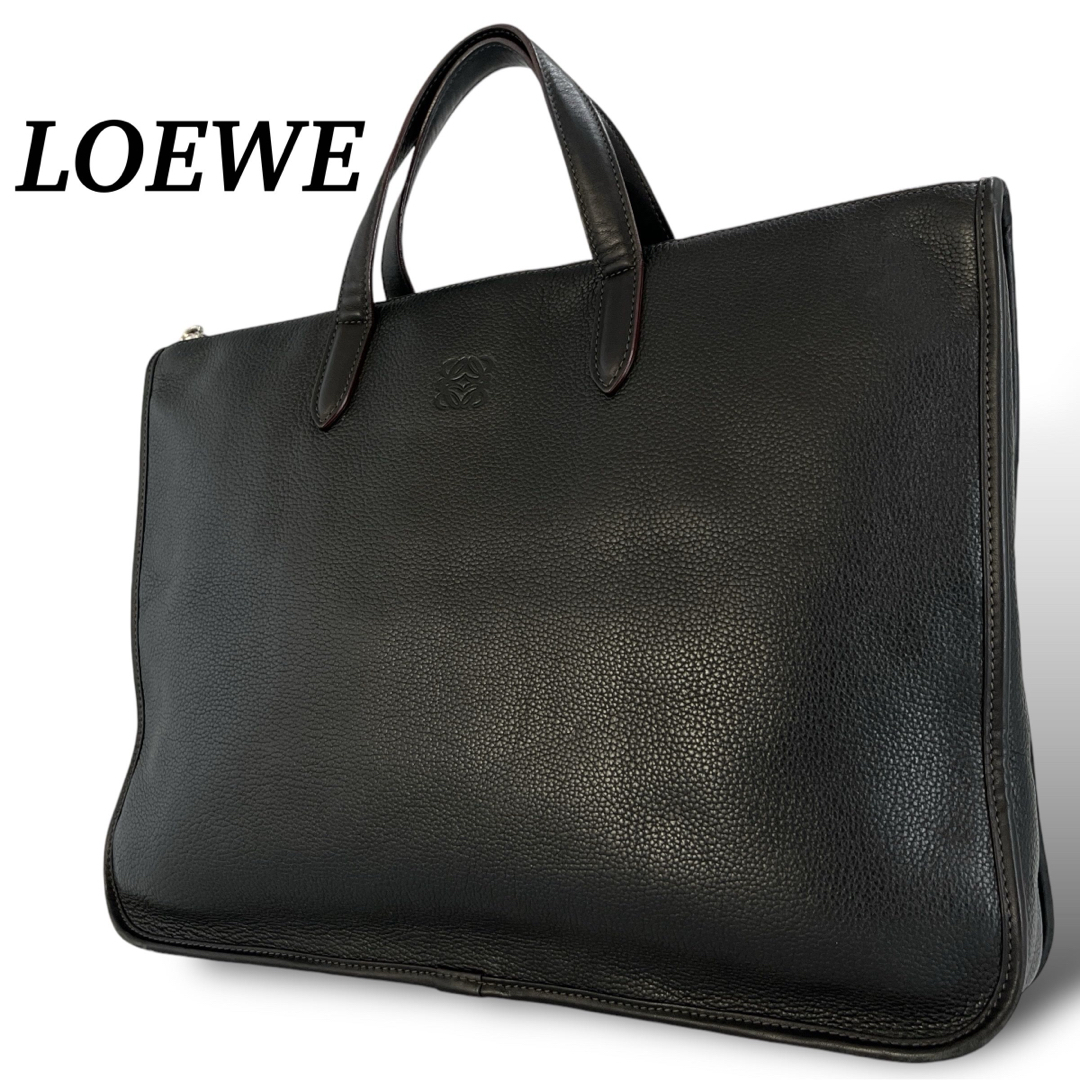LOEWE ニュートレド A4収納 レザー ビジネスバッグ 8759 LOEWE ニュートレド A4収納 レザー ビジネスバッグ 8759