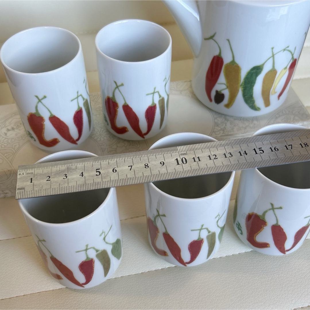 NARUMI - NARUMI 鳴海 茶器揃 5客セット 急須 ティーポット NARUMI - NARUMI 鳴海 茶器揃 5客セット 急須 ティーポット