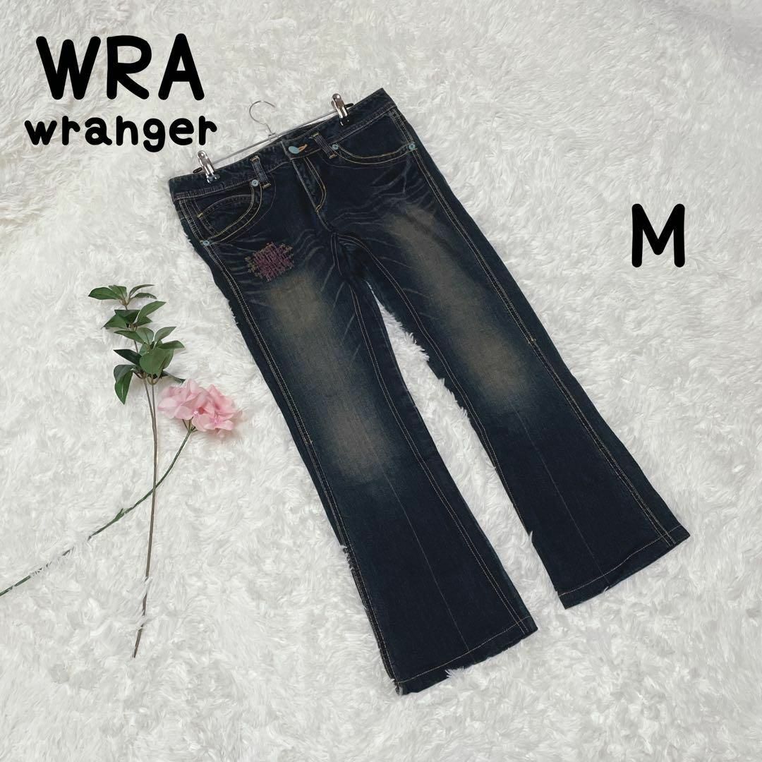 Wrangler - WRA Wrangler ラングラー M ブーツカット デニム Wrangler - WRA Wrangler ラングラー M ブーツカット デニム