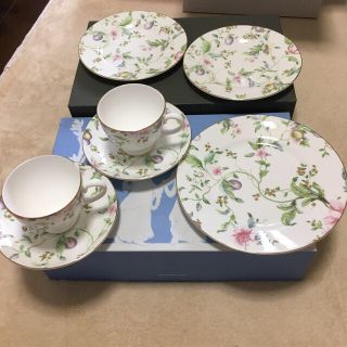 ウェッジウッド(WEDGWOOD)のウェッジウッド プレート&カップセット(食器)