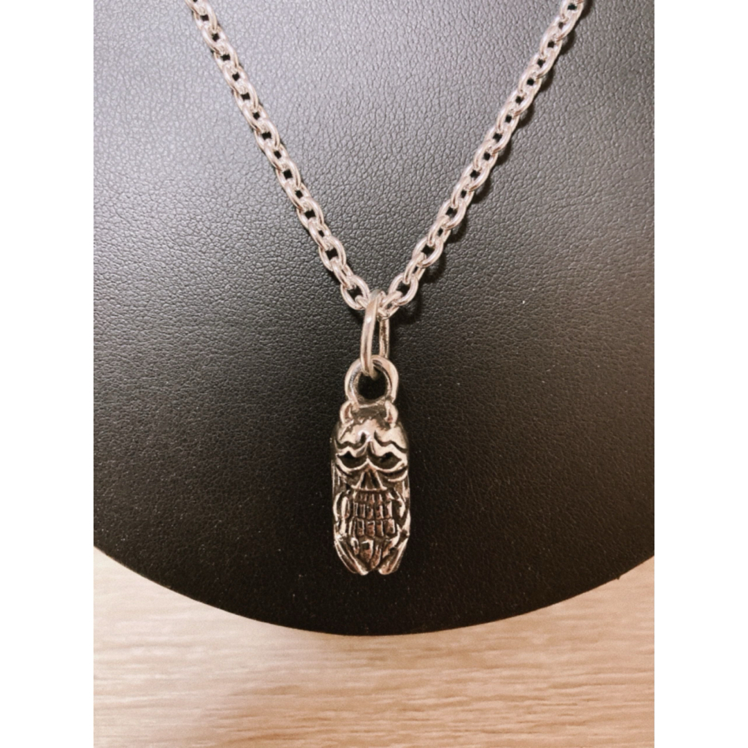 チビSKULL Pendant Silver925+50cmあずきチェーン付き チビSKULL Pendant Silver925+50cmあずきチェーン付き