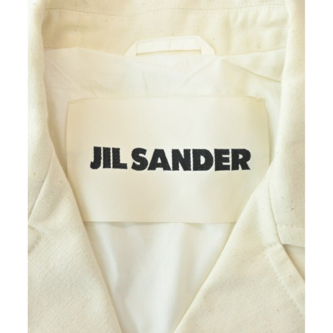 JIL SANDER ジルサンダー コート 44(S位) アイボリー 【古着】 JIL SANDER ジルサンダー コート 44(S位) アイボリー 【古着】